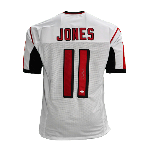 Julio Jones Signed Pro Edition White Football Jersey (JSA) — RSA