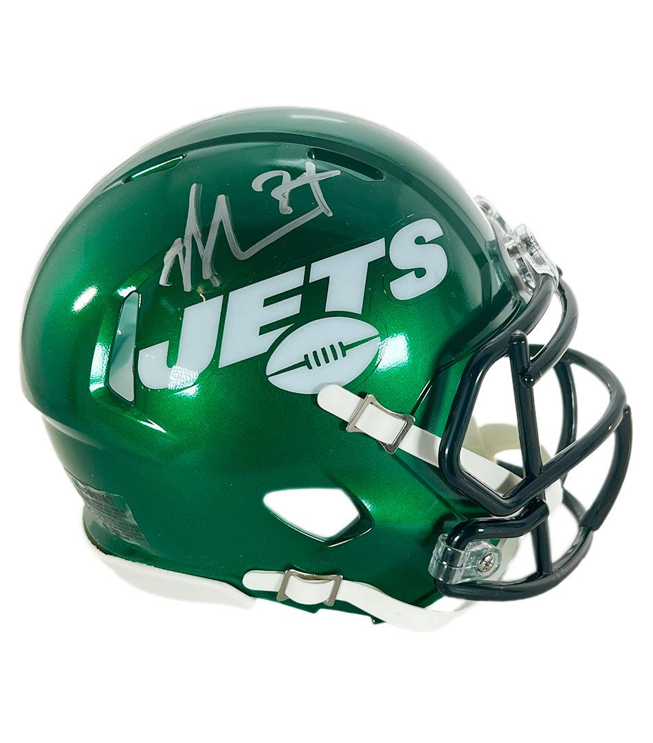 Nick Mangold Signed New York Jets Speed Mini Football Helmet (JSA