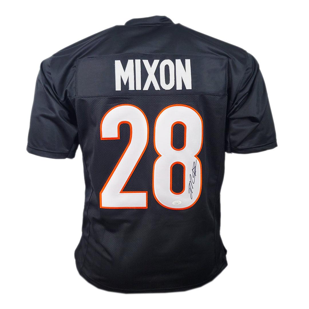 Joe Mixon Signed Cincinnati All Black Football Jersey (JSA) — RSA