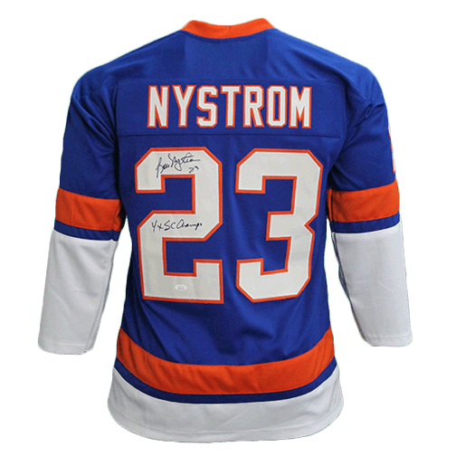 Bobby Nystrom autographed Jersey (New York Islanders)