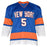 Denis Potvin Signed New York Blue Hockey Jersey (JSA) - RSA