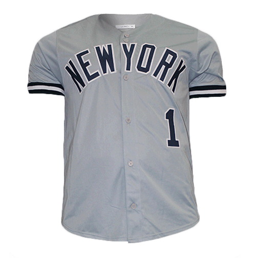 Bobby Richardson New York Autographed Baseball Pro Style Jersey Grey (JSA) WS MVP 1960 Inscription - RSA