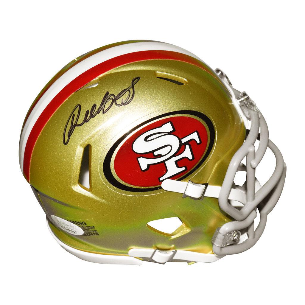 Deebo Samuel Signed San Francisco 49ers Speed Mini Football Helmet (JS — RSA Deebo Samuel Signed San Francisco 49ers Speed Mini Football Helmet (JS — RSA