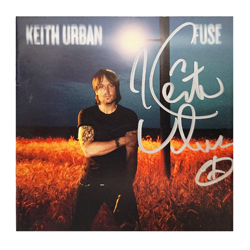 Keith Urban Signed Fuse CD Booklet (JSA) - RSA