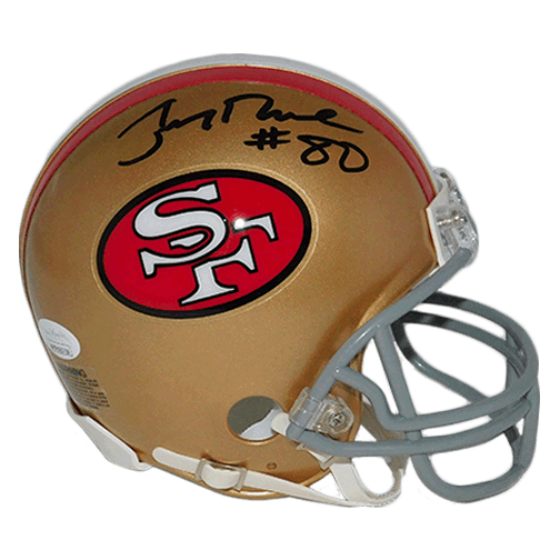 Football Signed Mini Helmets with Authentication RSA