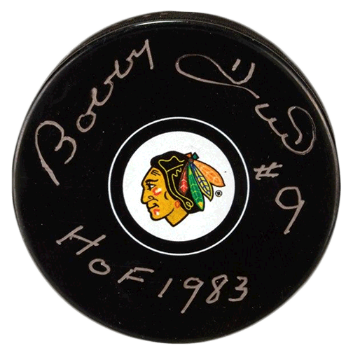 Autographed Hockey Pucks - RSA