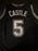 Stephon Castle Signed San Antonio Black Basketball Jersey (Beckett)