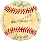1978 Mariners Team Signed Autographed MacPhail AL Baseball With 25 Sigs