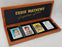 Eddie Mathews Autographed Porcelain Baseball Card Set Milwaukee Braves "53 59 HRC, 512 HRs & HOF 78" With 3 Signed Cards #36/512 Signature Series #A11823