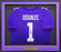 Washington Huskies Rome Odunze Autographed Framed Purple Jersey Beckett BAS Witness