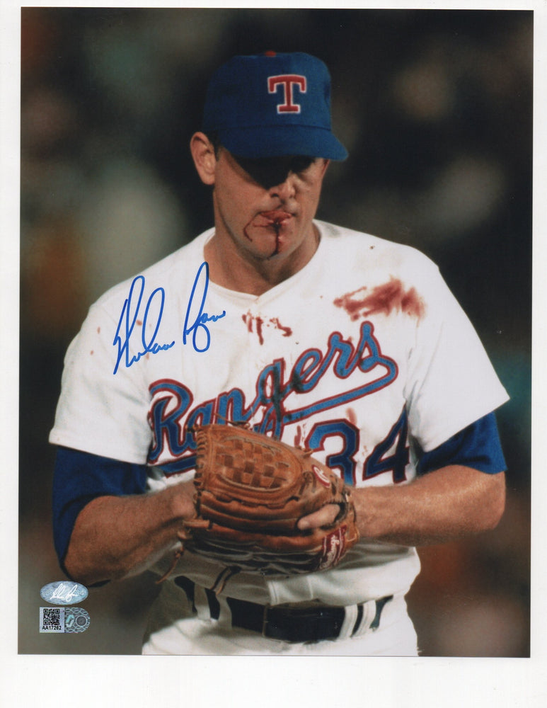 Nolan Ryan Signed 8x10 Photo (AIV AA17262)