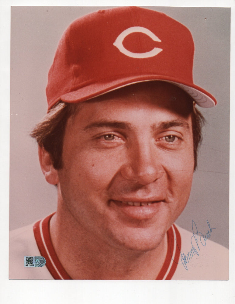Johnny Bench Signed 8x10 Photo (AIV AA13809)