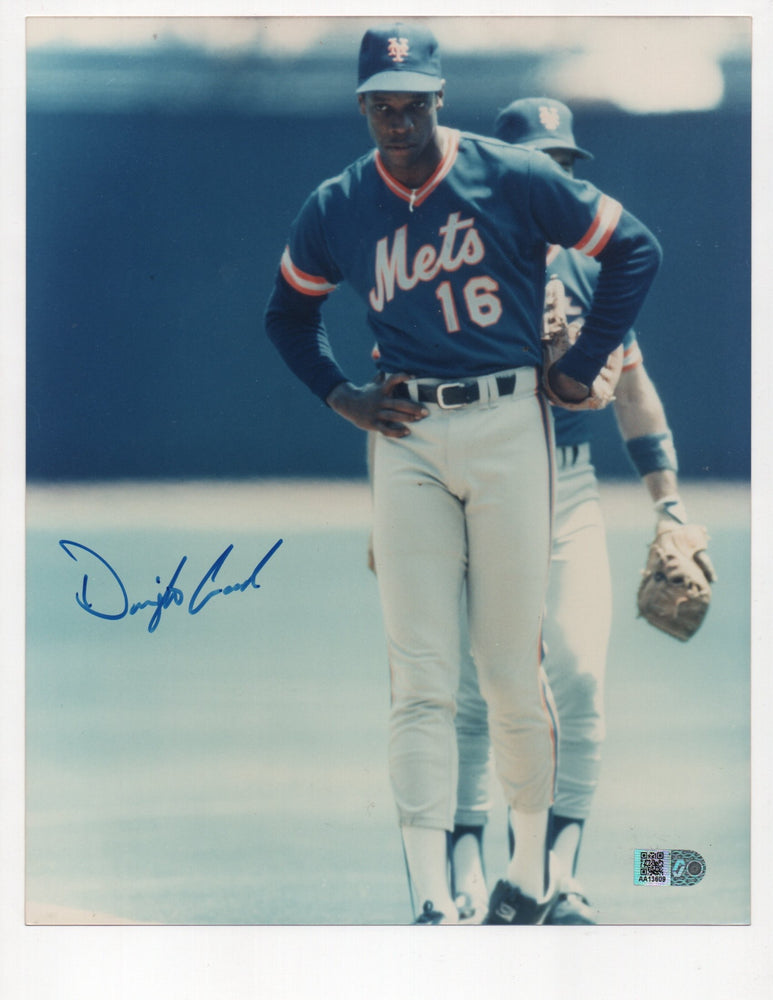 Dwight Gooden Signed 8x10 Photo (AIV AA13609)