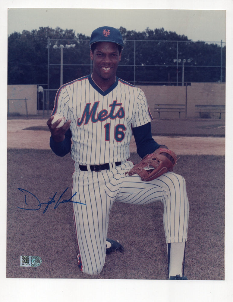 Dwight Gooden Signed 8x10 Photo (AIV AA13613)