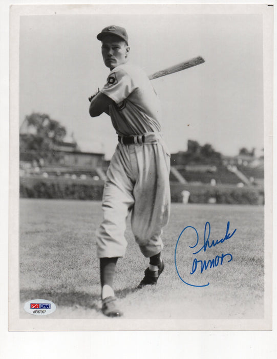 Chuck Connors Signed 8x10 Photo (PSA AE87397)
