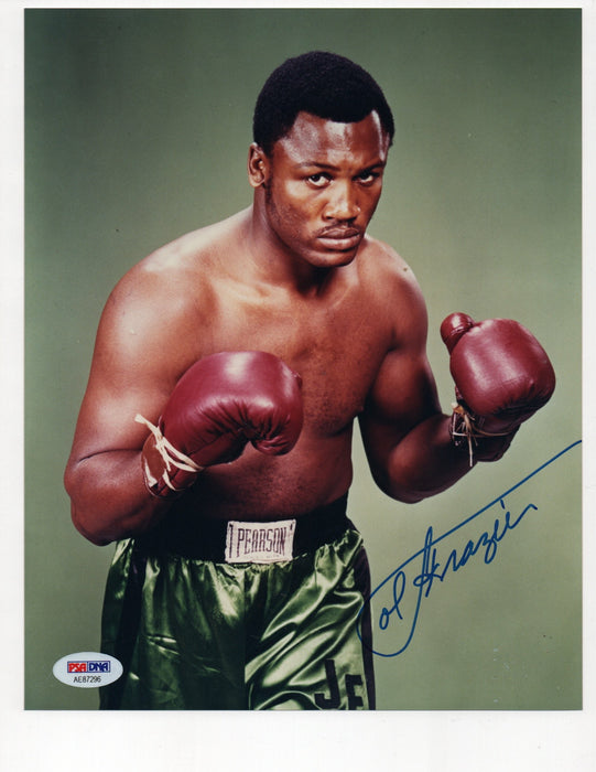 Joe Frazier Signed 8x10 Photo (PSA AE87296)