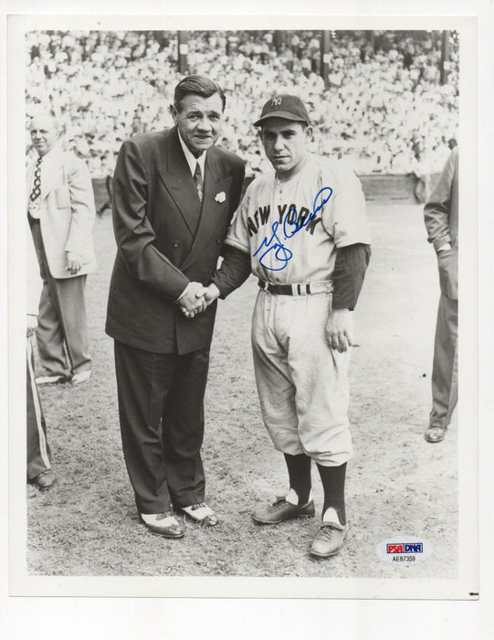 Yogi Berra Signed 8x10 Photo (PSA AE87359)