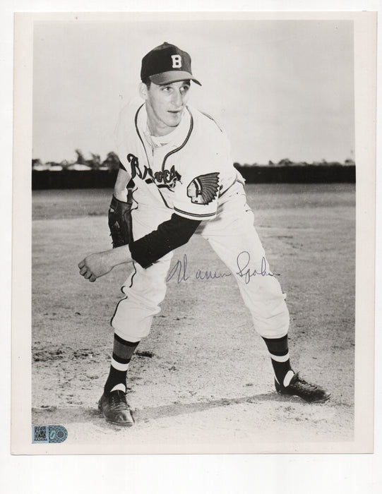 Warren Spahn Signed 8x10 Photo (AIV AA24064)