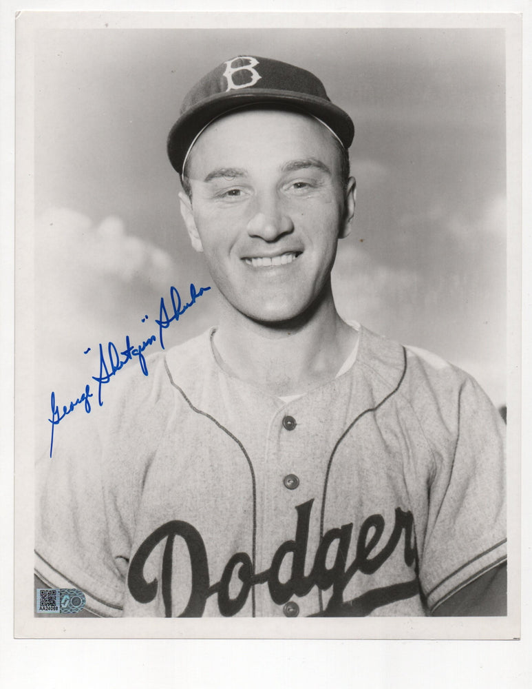 George 'Shotgun' Shuba Signed 8x10 Photo (AIV AA24068)