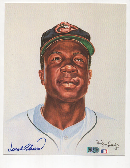 Frank Robinson Signed Living Legends #4959 of 5000 8x10 Photo (AIV AA24140)