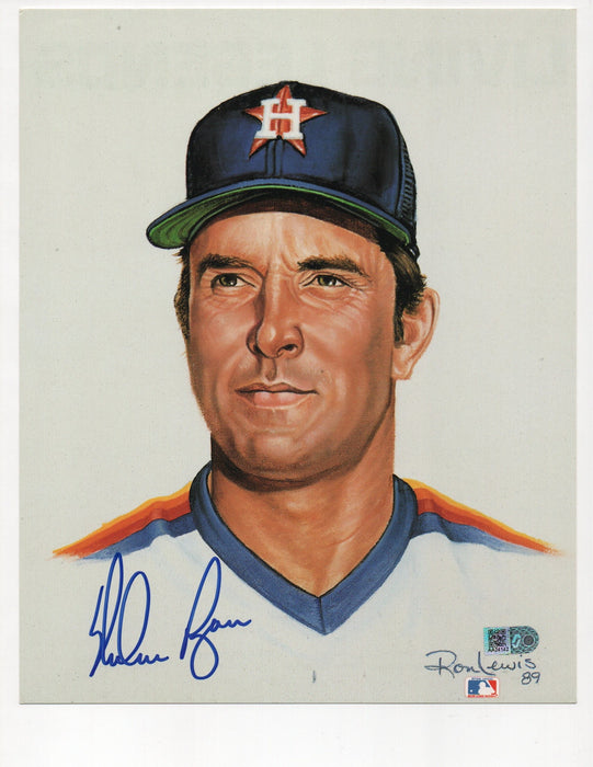 Nolan Ryan Signed Living Legends #4973 of 5000 8x10 Photo (AIV AA24142)