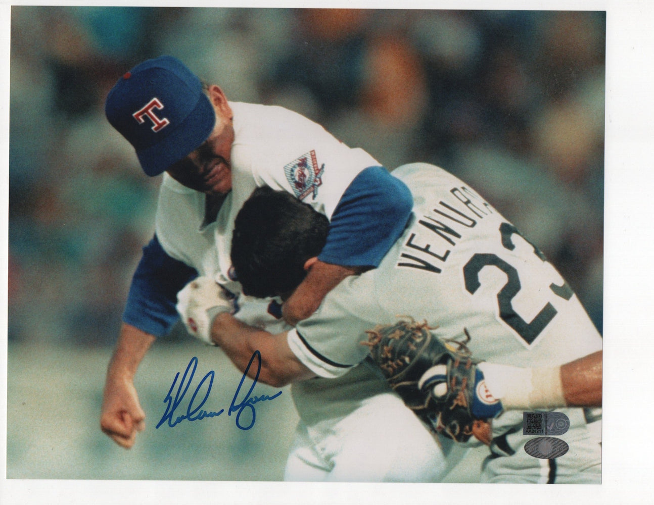Nolan Ryan Signed 8x10 Photo (AIV AA24211)