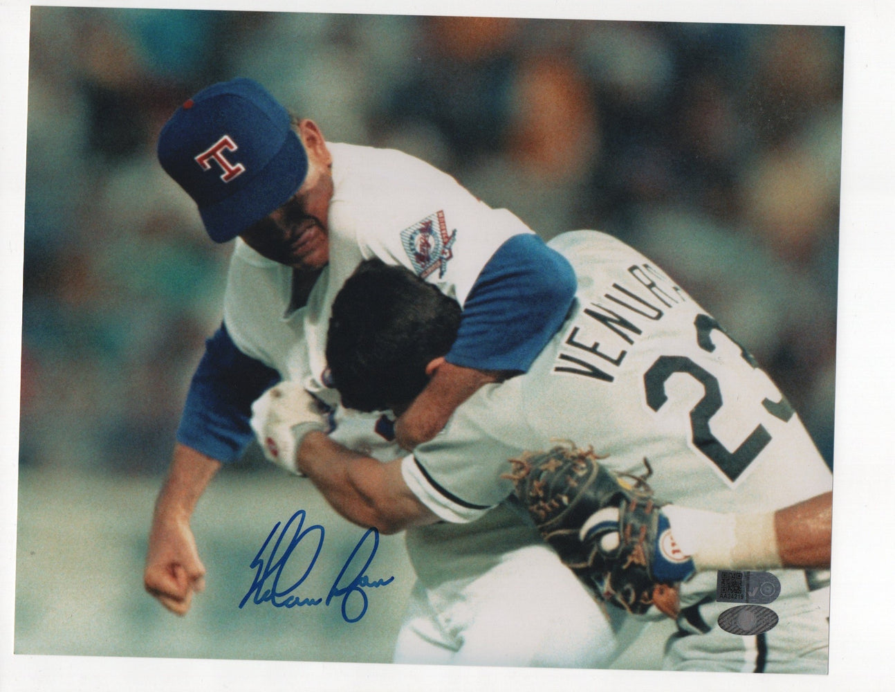 Nolan Ryan Signed 8x10 Photo (AIV AA24219)