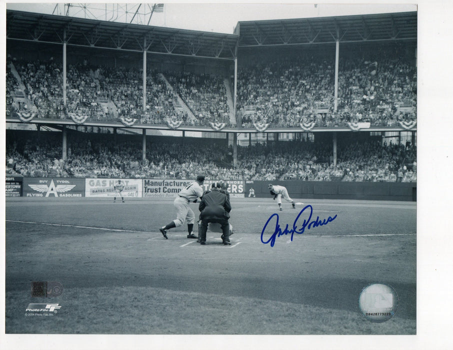 Johnny Podres Signed 8x10 Photo (AIV AA24266)