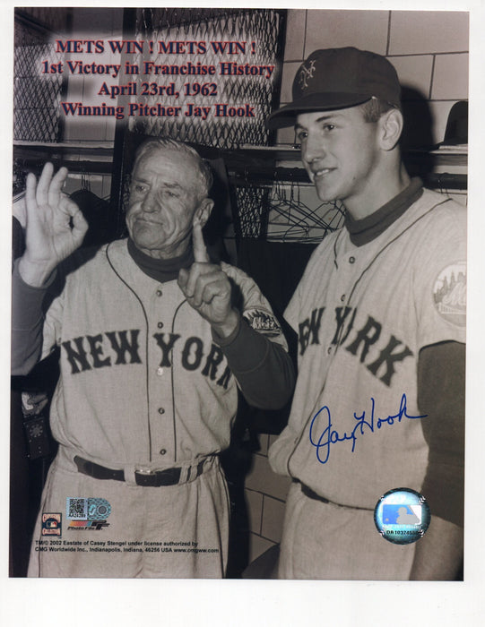 Jay Hook Signed 8x10 Photo (AIV AA24289)