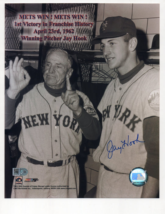 Jay Hook Signed 8x10 Photo (AIV AA24290)