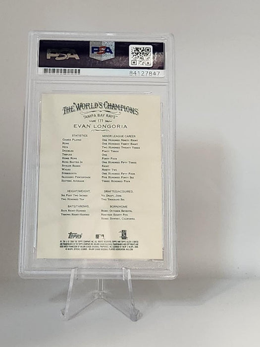 Evan Longoria Topps Allen & Ginters Signed Card PSA Authentic Auto