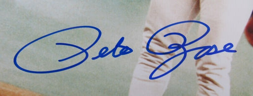 Pete Rose Signed 8x10 Hit #4192 Photo JSA SS92864