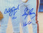 1986 Mets Rotation Signed Framed 16x20 Photo Gooden Ojeda Darling Fernandez JSA Witness COA III