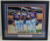 1986 Mets Rotation Signed Framed 16x20 Photo Gooden Ojeda Darling Fernandez JSA Witness COA III