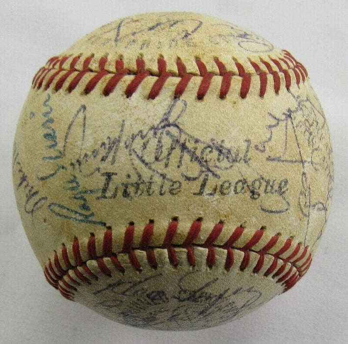 1965 Yankees Senators Angles Signed Baseball Mickey Mantle Roger Maris +27 PSA/DNA M09727 - RSA