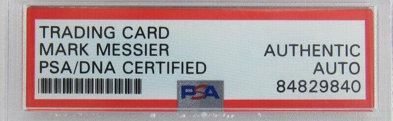 Mark Messier Signed Encapsulated O-Pee-Chee Card #118 PSA/DNA - RSA
