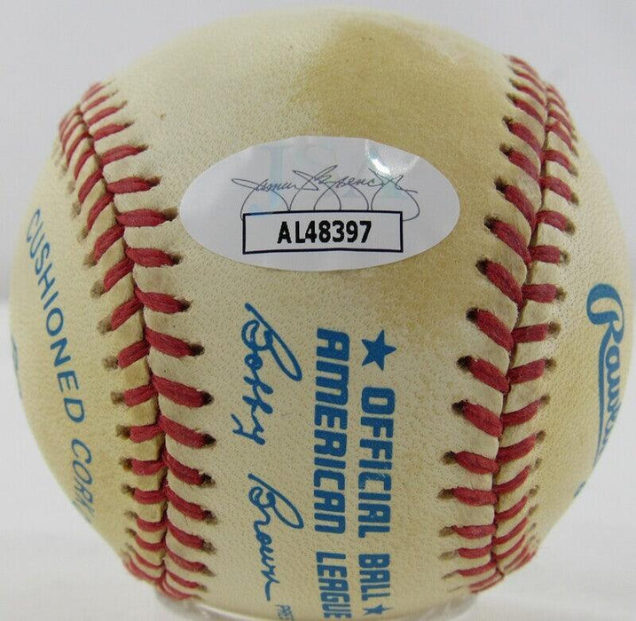 Nolan Ryan Signed Rawlings Baseball JSA AL48397 - RSA
