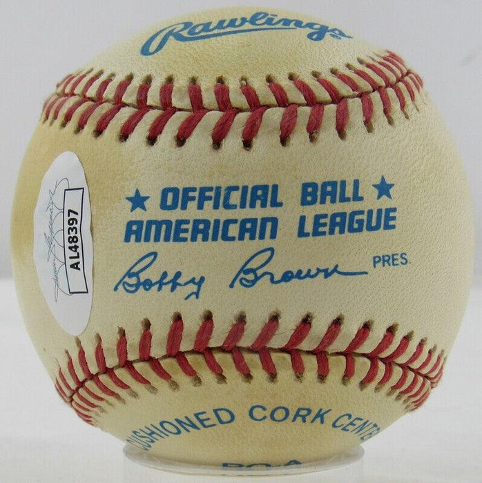 Nolan Ryan Signed Rawlings Baseball JSA AL48397 - RSA