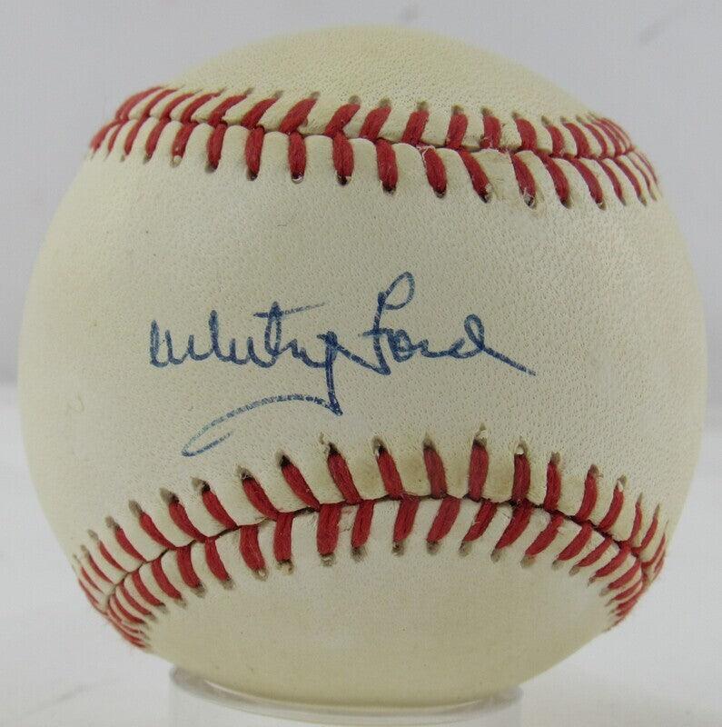 Whitey Ford Signed Rawlings Baseball JSA AL48385 - RSA
