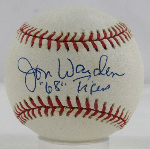 John Warden Signed Rawlings Baseball JSA AL48404 - RSA