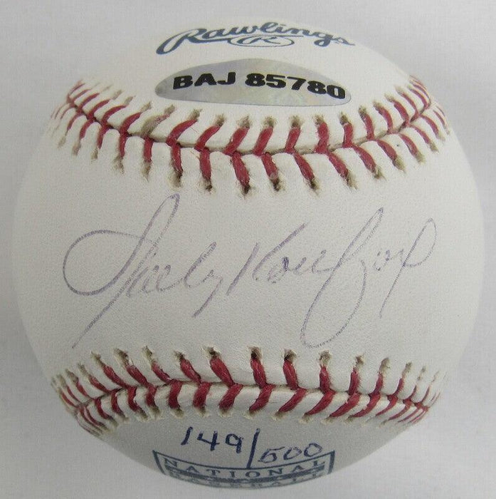 Sandy Koufax Signed HOF Baseball #149/500 MLB Hologram BB468929 - RSA