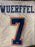 Danny Wuerffel Signed 96 Heisman Inscription Florida College White Football Jersey (Beckett)