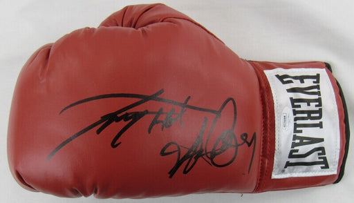 Larry Holmes Gerry Cooney Signed Left Everlast Boxing Glove JSA WA991339