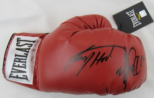 Larry Holmes Gerry Cooney Signed Right Everlast Boxing Glove JSA WA991341