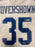 DeMarvion Overshown Signed Dallas White Football Jersey (JSA)