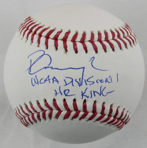 Pete Incaviglia Signed Rawlings Baseball w/ Insc JSA Witness