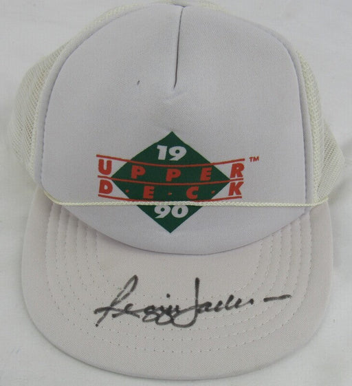 Reggie Jackson Signed 1996 Upper Deck Baseball Hat JSA AS04928