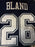Daron Bland Signed Dallas Navy Football Jersey (Beckett)