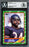 Walter Payton Autographed 1986 Topps Card #11 Chicago Bears Beckett BAS #16857539
