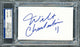 Wilt Chamberlain Autographed 3x5 Index Card Los Angeles Lakers Auto Grade Gem Mint 10 PSA/DNA #83037673